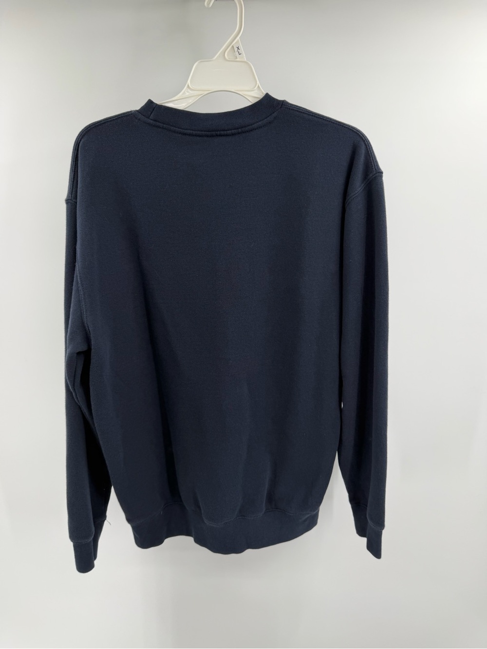 Coffee Brunch And Dogs Navy Blue Fleece Lined Crewneck Sweatshirt Medium Womens - Picture 2 of 3